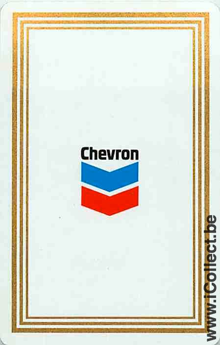 Single Swap Playing Cards Motor Oil Chevron (PS07-13H) - Click Image to Close